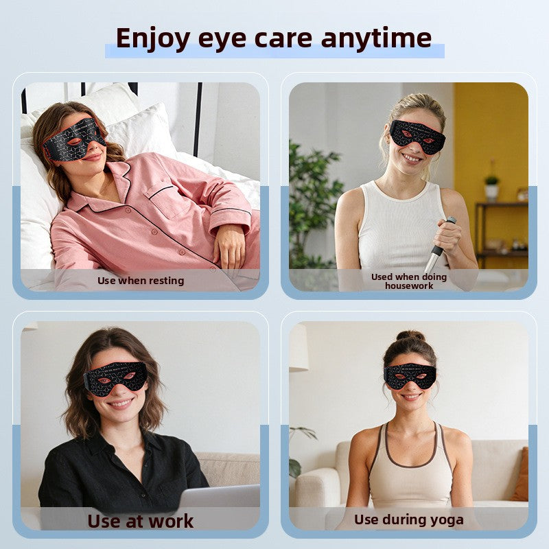 Rejuvenating Eye Beauty Device with Red Blue Light Therapy