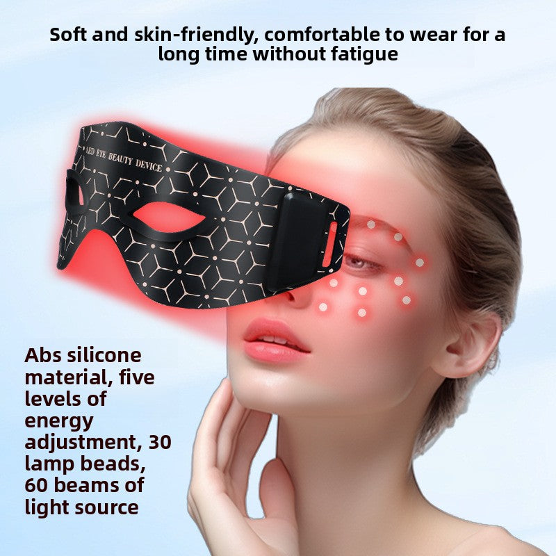 Rejuvenating Eye Beauty Device with Red Blue Light Therapy
